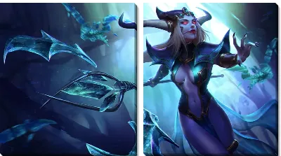 Модульная картина Heroes of newerth №5