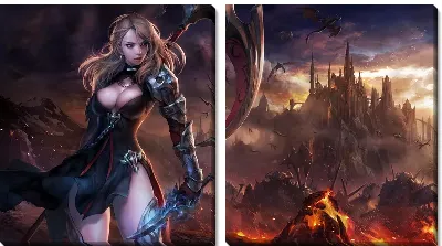 Модульная картина Hit