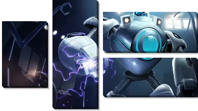 Модульная картина League of Legends №6