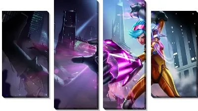 Модульная картина League of Legends №9