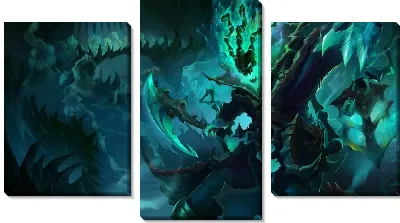 Модульная картина League of Legends №15