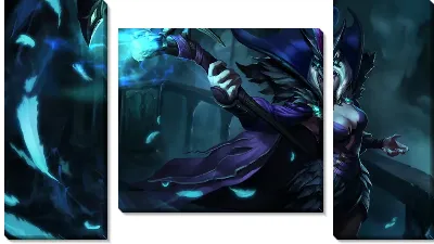 Модульная картина League of Legends №23