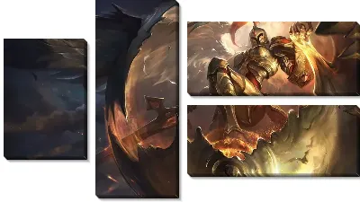 Модульная картина League of Legends №27