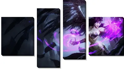 Модульная картина League of Legends №31