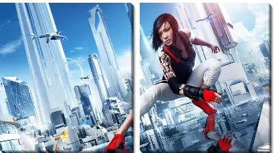 Модульная картина Mirrors edge catalyst №2