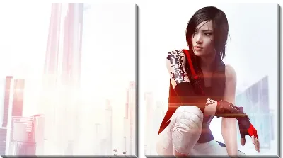 Модульная картина Mirrors edge catalyst №3