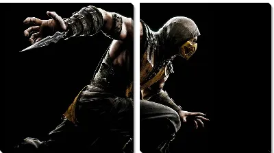 Модульная картина Mortal kombat X