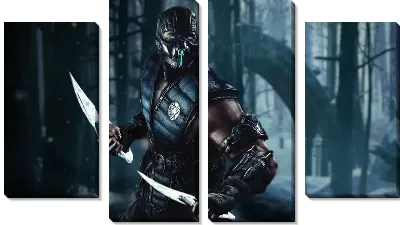Модульная картина Mortal kombat X №2