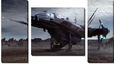 Модульная картина Star Citizen №8