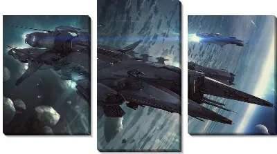 Модульная картина Star Citizen №10