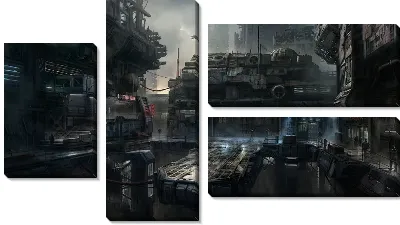 Модульная картина Star Citizen №11