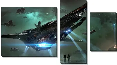 Модульная картина Star Citizen №12