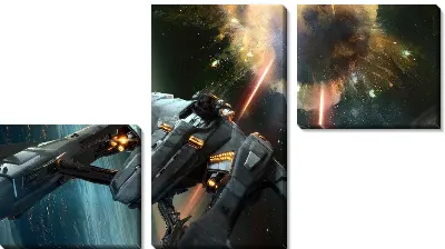 Модульная картина Star Citizen №13