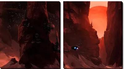 Модульная картина Star Citizen №16