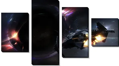 Модульная картина Star Citizen №18