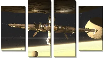 Модульная картина Star Citizen №22