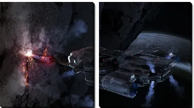 Модульная картина Star Citizen №27