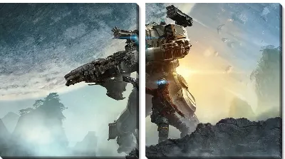 Модульная картина Ttitanfall №2