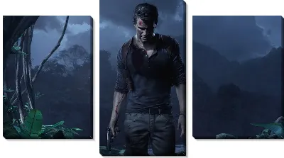 Модульная картина Uncharted 4 a thiefs end