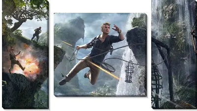 Модульная картина Uncharted 4 a thiefs end №4