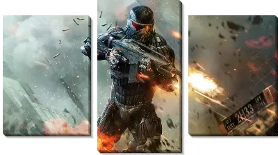 Модульная картина Crysis 2 №3