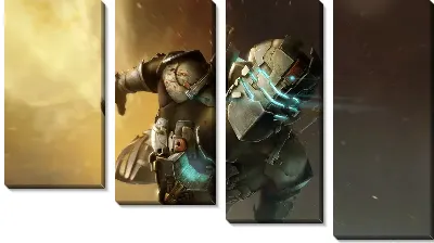 Модульная картина Dead space №5
