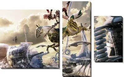 Модульная картина Final fantasy xiii №3