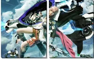Модульная картина Final fantasy xiii №4