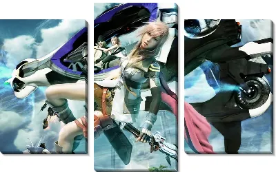 Модульная картина Final fantasy xiii №4