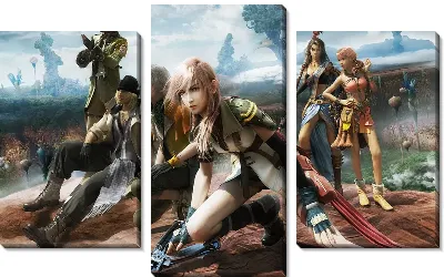 Модульная картина Final fantasy xiii №6