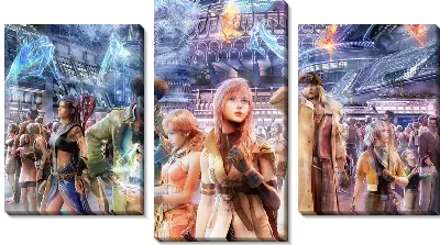 Модульная картина Final fantasy xiii №7