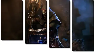 Модульная картина Castlevania: Lords of Shadow №5