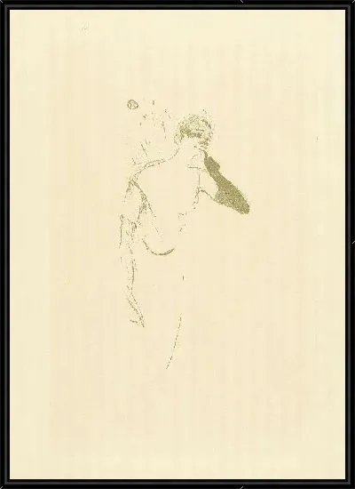 Картина Портрет актрисы Иветт Гильбер (1894)