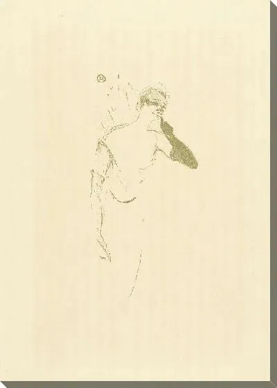 Картина Портрет актрисы Иветт Гильбер (1894)