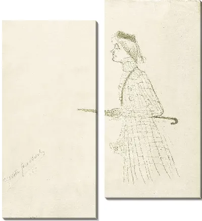 Картина Иветт Гильбер (1894)