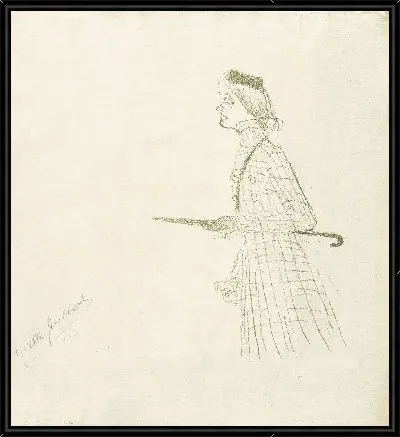 Картина Иветт Гильбер (1894)