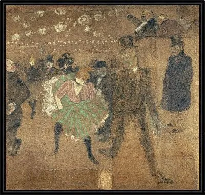 Панно для дома Ла Гулю в Фойр дю Трон в Париже (1895)