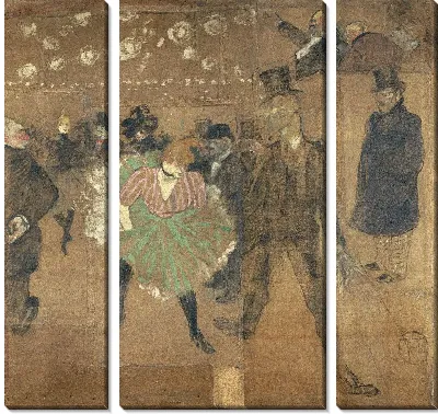 Панно для дома Ла Гулю в Фойр дю Трон в Париже (1895)