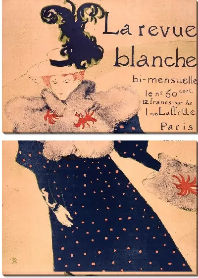 Картина Плакат для Ла ревю Бланш (1895)