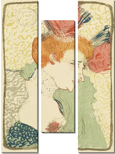 Картина Бюст Марсель Лендер (1895)