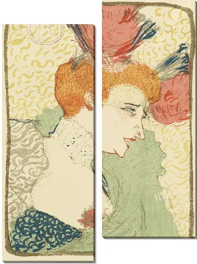 Картина Бюст Марсель Лендер (1895)