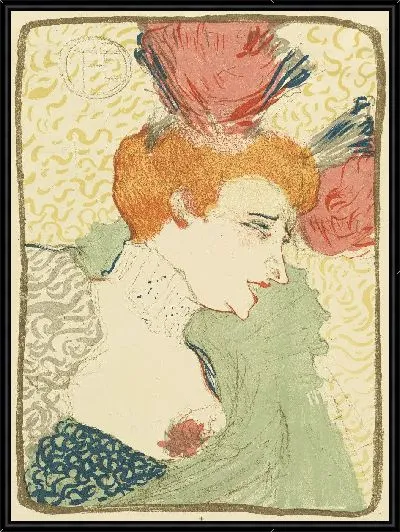 Картина Бюст Марсель Лендер (1895)