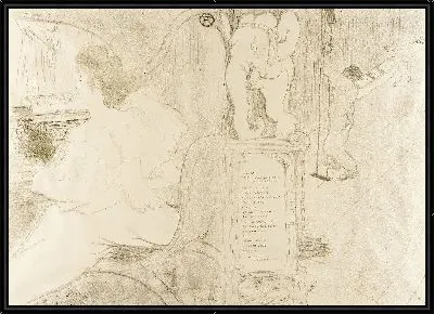 "Обложка для ""Оригинальная литография"" (1895)"