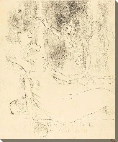 Картина Сцена из «Красивой Елены» (1895)