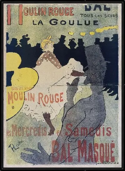 Картина Афиша «Мулен Руж» (1891)