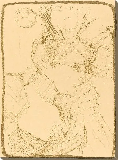 Картина Бюст мисс Марсель Лендер (1895)