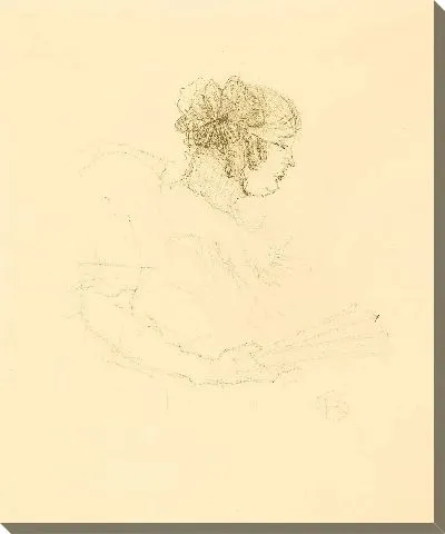 Картина Профиль Люси Мирэ (1895)