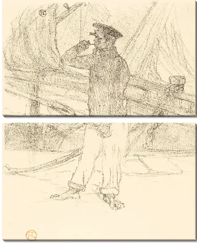 Картина Красная сельдь (1895)