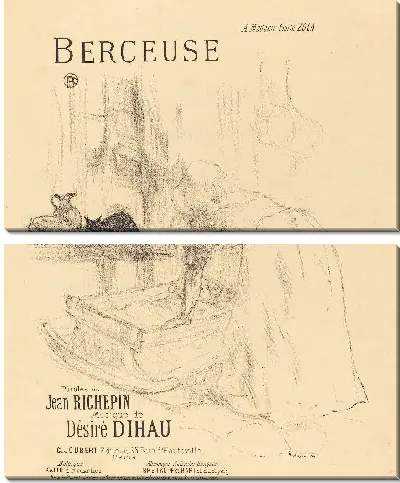 Картина "Обложка для ""Колыбельная"" (1896)"