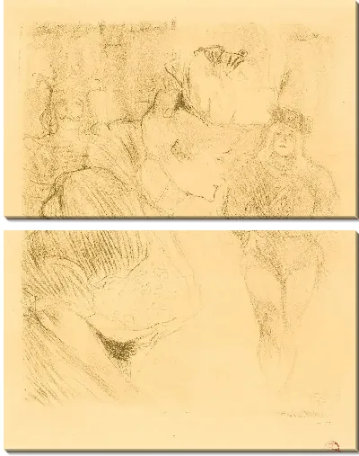 Картина Лендер кланяется (1895)